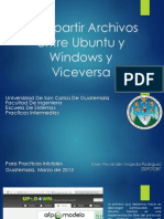 Compartir Archivos Entre Ubuntu y Windows y Viceversa