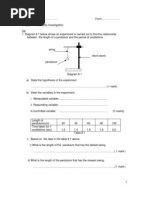 Name : Chapter 1 - Scientific Investigation