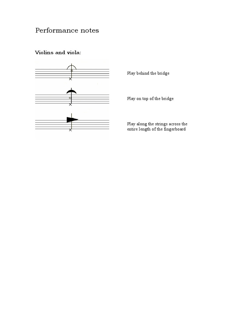 Violin and Viola Performance Techniques | PDF