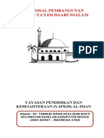 Proposal Pembangunan Majlis Talim Darussalam