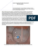 Deaerator Inspection/Condition Assessment Brief Description