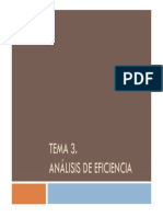 Tema 3 - Analisis - Eficiencia PDF