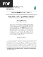 Download Language and Communication QuarterlyFrom Katrina to Sandy A Comparative Analysis of  Crisis Communication during a Natural Disaster Vol 2 Issue 2_Article 3 6 by frtoliver1611 SN209990840 doc pdf