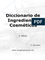 Diccionario de Ingredientes Cosmeticos