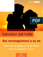 Así Reconquistará a su Ex, Salvador del Valle
