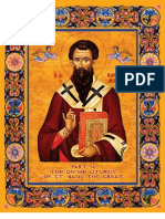 Liturgy of St. Basil (Modern English) - staff notation