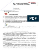 Tema 1. Provenienţa Şi Esenţa Conceptuală A Monedei Şi Impactul Acesteia În Economie