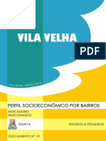 Perfil Socioeconômico Por Bairros Do Município de Vila Velha