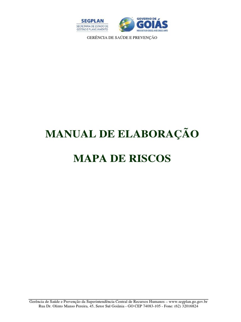 Manual de Elaboração do Mapa de Riscos | PDF | Radiação | Minerais