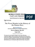 Jared Diamond - The Worst Mistake in The History of The Human Race