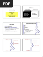 Path Testing