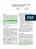 Selected 5 p 6 Comparison and Analysis of the Three Programming