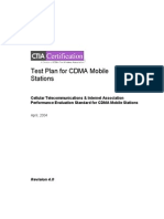 Ctia Cdma Test Plan Rev 4.0