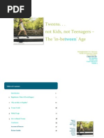 Download Tweens  Not Kids Not Teenagers - The In-between Age by cmm263 SN21005053 doc pdf