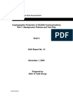 AGA 12 - Protection of SCADA Communications - Part 1 Background, Policies and Test Plan DRAFT