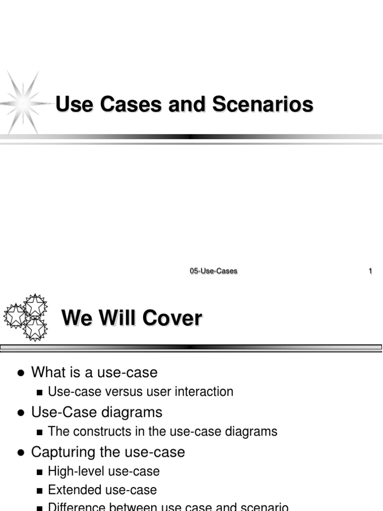 Understanding Use Cases and Models | PDF