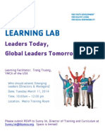 learning lab march 2014 flyer