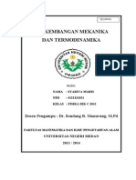 Perkembangan Mekanika Dan Termodinmika