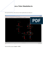 Noise Simulation in Cadence