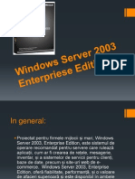 Windows Server 2003 Enterpriese Edition