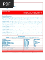 Komatsu HO46-HM Hydraulic Oil Overview | PDF