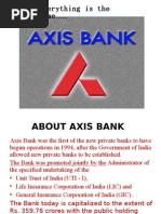 Download Axis Bank Ppt by ashishmantri89 SN21006601 doc pdf