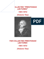Prestonian Lectures 1961-1974 Vol 2