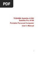 Download Toshiba Satellite Pro A100 Notebook-UsersManual by Allfr SN2100686 doc pdf