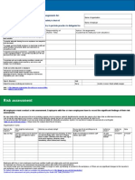 Risk Assessment and Policy Template