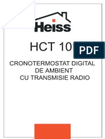 Cronotermostat HEISS - Instructiuni de Instalare Si Utilizare