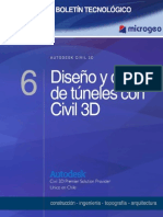 boletin nº6 diseño y control de tuneles con civil 3d