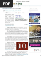 Dicas Para Aprender Inglês Rápido - Dicas de Inglês