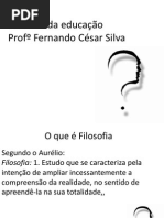Filosofia da educação
