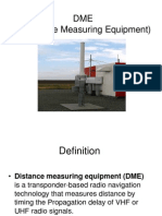 DME (Distance Measuring Equipment)