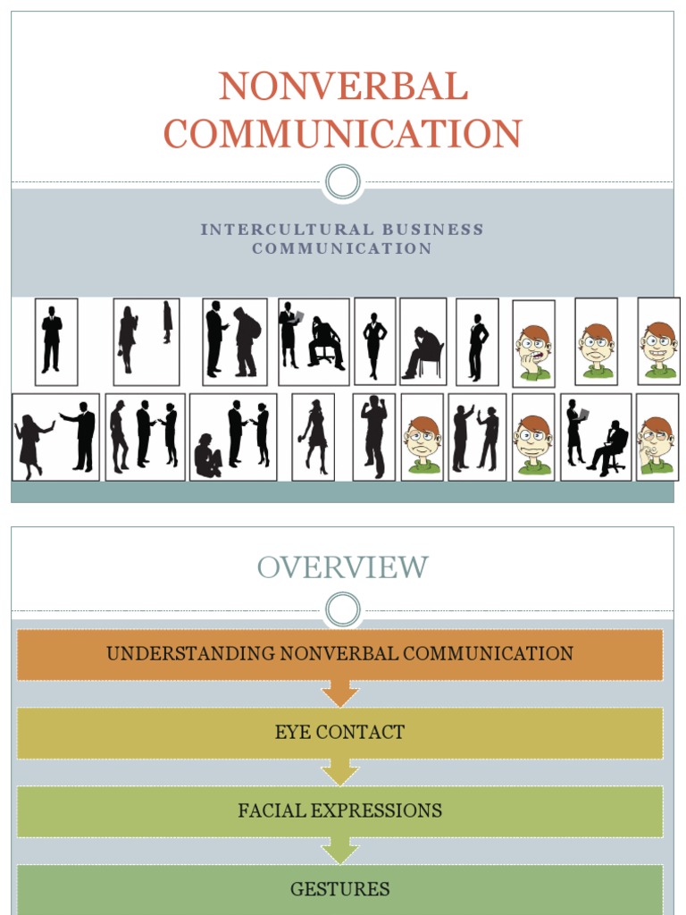 case study on nonverbal communication pdf