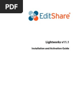 Download Lightworks v1111 InstallActivateGuide by Antonietta Occhiochiuso SN210080231 doc pdf