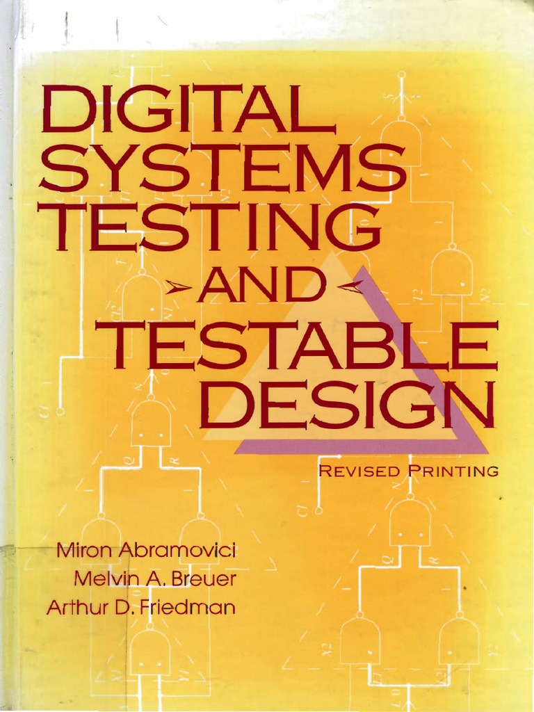 Digital Systems Testing and Testable Design | PDF