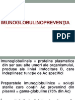 Stagiul 3 - Imunoglobuline