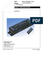 Manual DMX Decoder CT305R