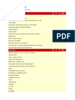 Lista Control Bagaje