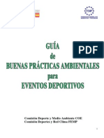 Guia Buenas Practicas Ambientales para Eventos Deportivos