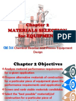 Process Equipment Design Materials Selection 7-02-13