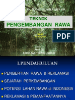 Pengenalan Pengembangan Daerah Rawa