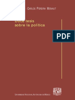 12 Tesis Sobre Politica PDF