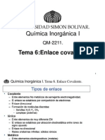 Tema 6 Enlace Covalente