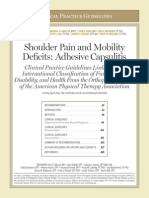 Shoulder Guidelines AdhesiveCapsulitis JOSPT May 2013