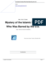 Mystery of the Islamic Scholar Who Was Barred by the US