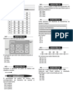 Matemática SimuladoGeral SAMI SARESP 4ºbim 4