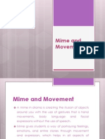 Mime and Movement