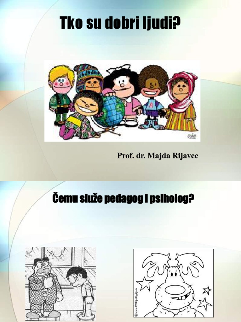 Majda Rijavec-Tko Su Dobri Ljudi | PDF